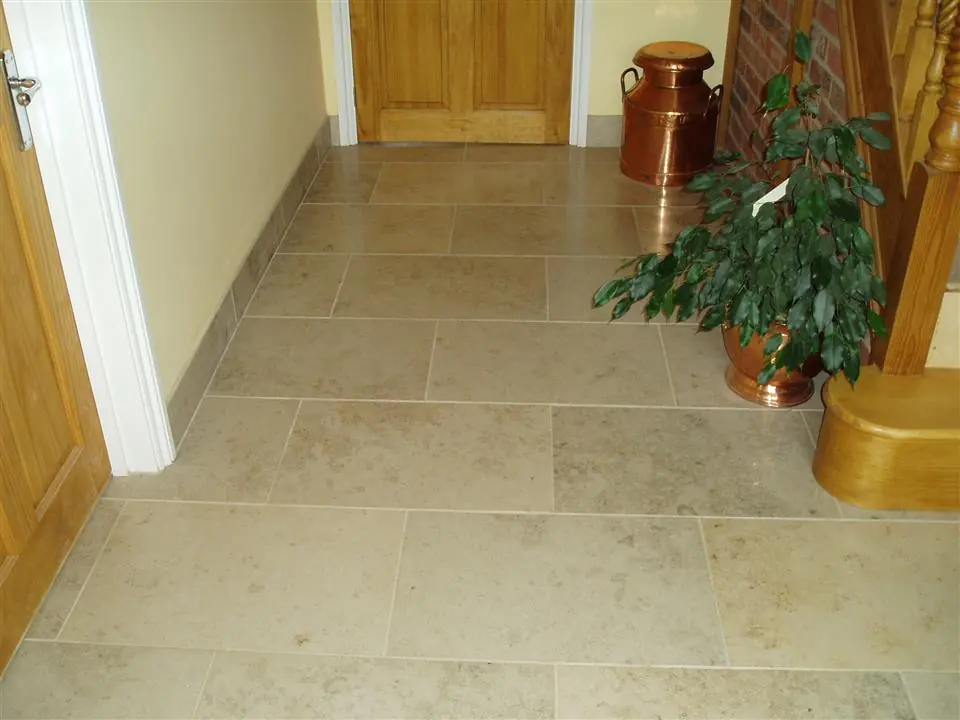 Jura Beige limestone floor